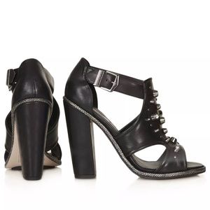 TOPSHOP GLISTEN STUDDED SHOES